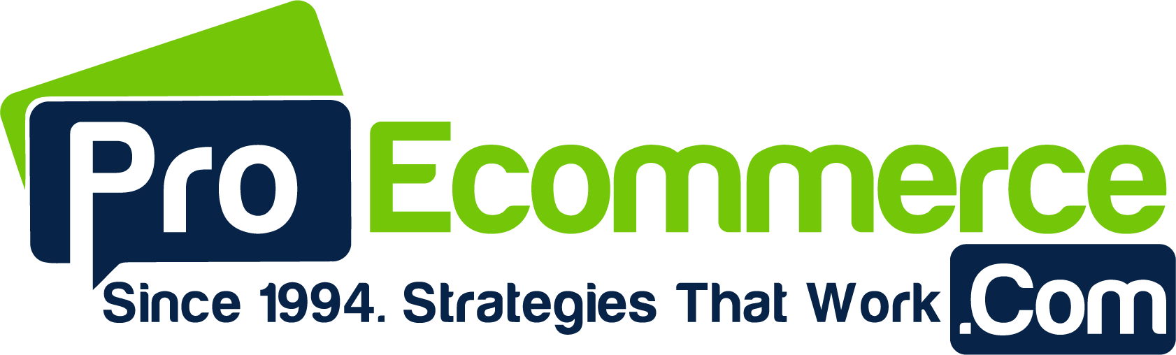 ProEcommerce Logo - Buy Ready-Made Ecommerce Websites and Professional Online Business Solutions Since 1995